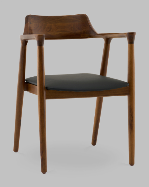 Обеденный стул Stool Group AL 103-woodrimini-ecoblack