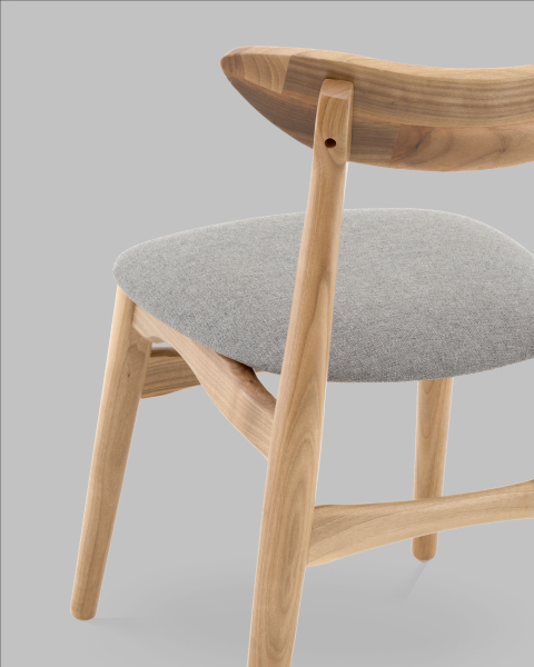 Обеденный стул Stool Group AL 104-woodsimpl-grey