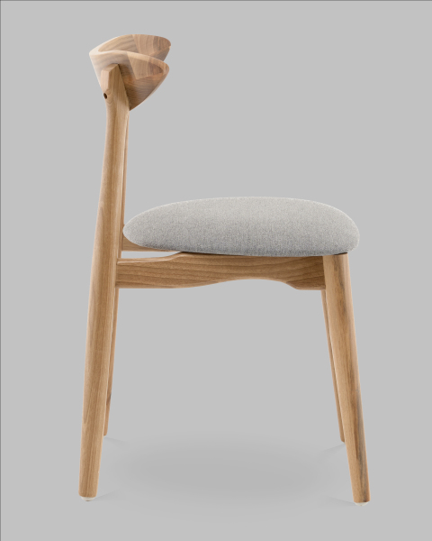 Обеденный стул Stool Group AL 104-woodsimpl-grey