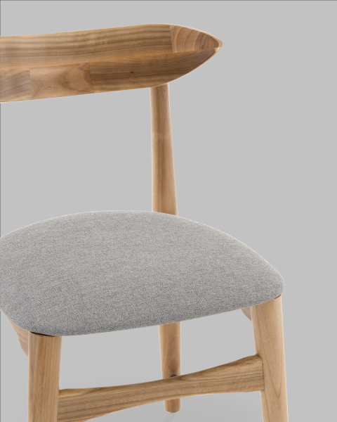 Обеденный стул Stool Group AL 104-woodsimpl-grey