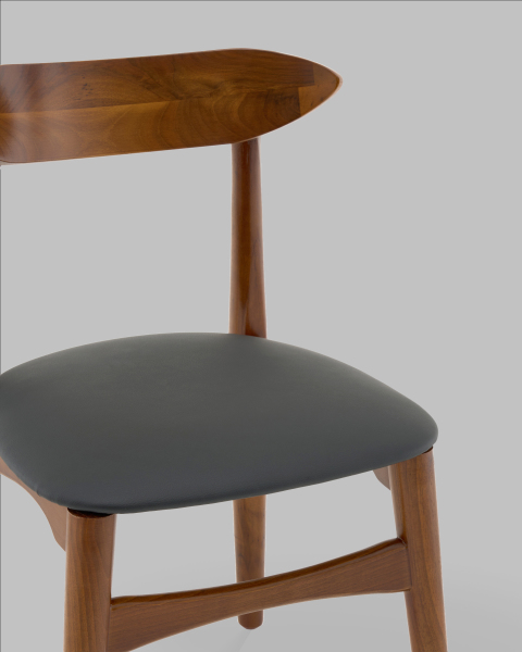 Обеденный стул Stool Group AL 104-woodsimpl-ecoblack