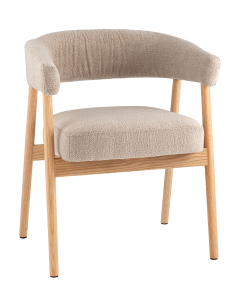 Обеденный стул Zubo DM4729-1 OTE-Q-120 FLAXEN