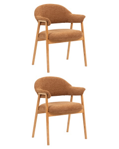 Комплект стульев Stool Group DM4774 OTE-S-272 PUMPKIN X2