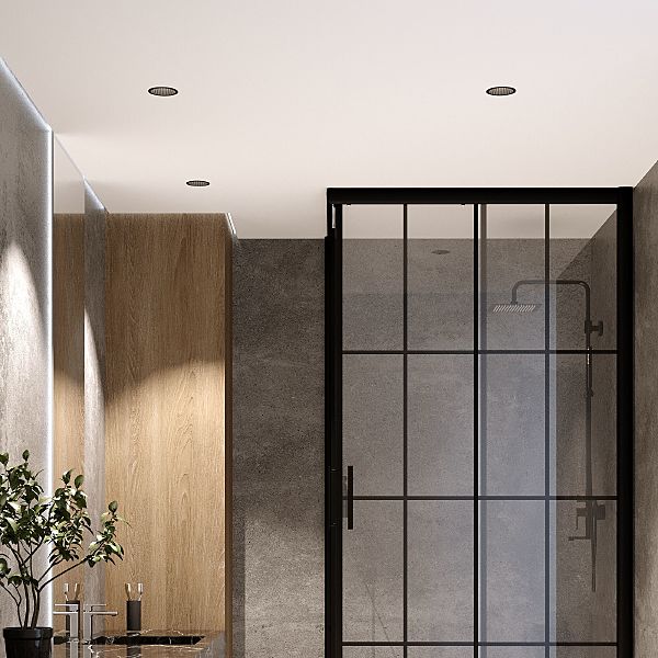 Встраиваемый светильник Arco 15274/LED 12W 4000K черный жемчуг IP44