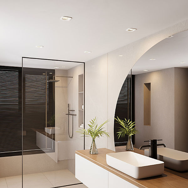 Встраиваемый светильник Tetro 15276/LED 10W 3000K белый IP44