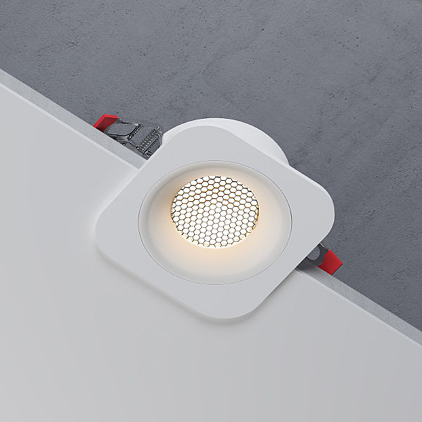 Встраиваемый светильник Tetro 15276/LED 10W 3000K белый IP44