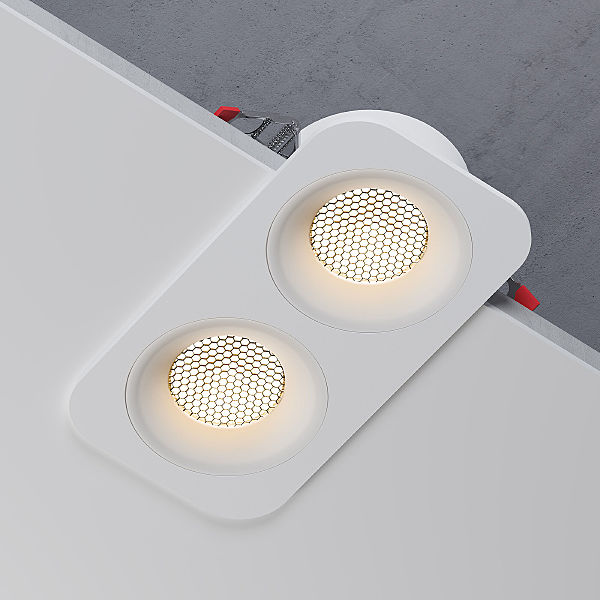 Встраиваемый светильник Tetro 15277/LED 20W 3000K белый IP44