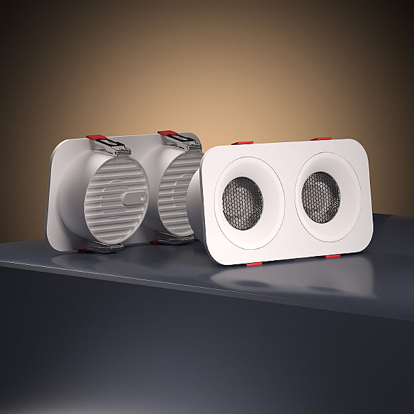 Встраиваемый светильник Tetro 15277/LED 20W 4000K белый IP44