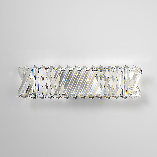 Настенный светильник Solis 101005 LED никель хрусталь Strotskis