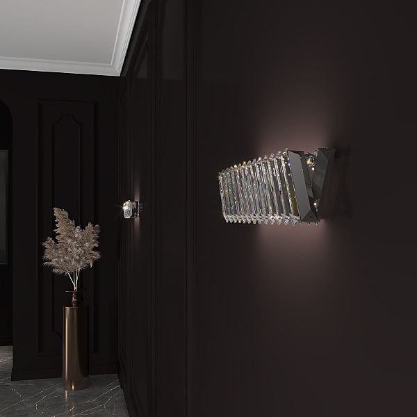 Настенный светильник Solis 101005 LED никель хрусталь Strotskis