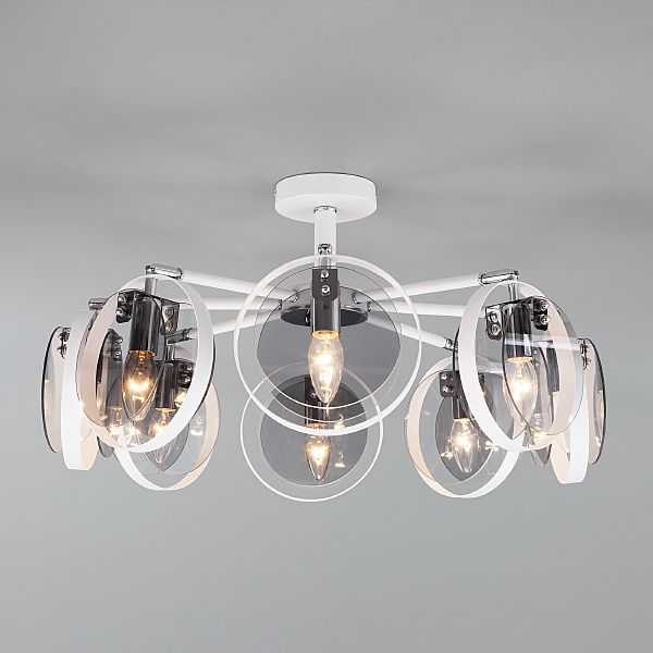 Потолочная люстра Gallo 70121/8 белый Smart