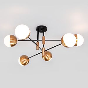 Потолочная люстра Nuvola 70129/6 латунь Smart