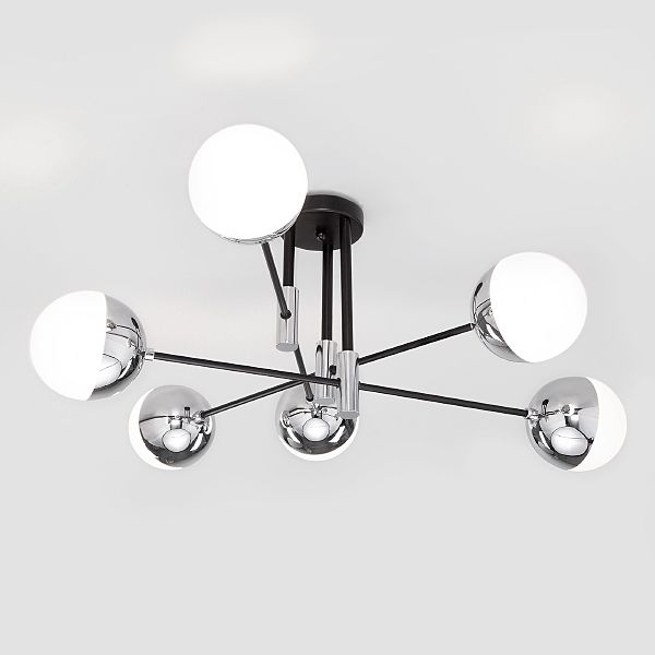 Потолочная люстра Nuvola 70129/6 хром Smart