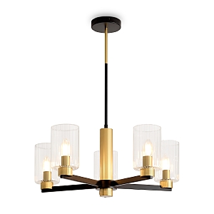 Люстра на штанге Ombre FR2051CL-05BBS