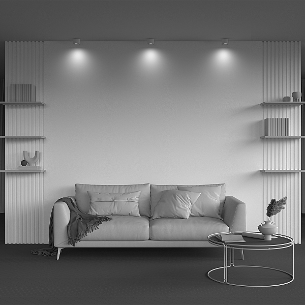 Накладной светильник Calipso C106CL-GX53-W