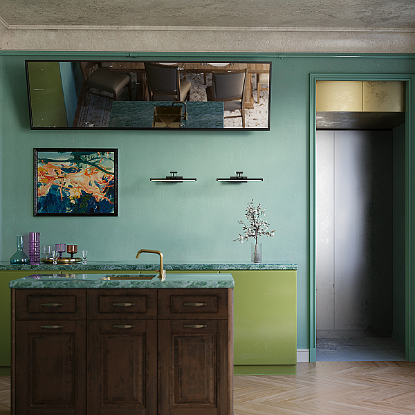 Подсветка зеркал и полок Luster MIR268WL-L3B3K