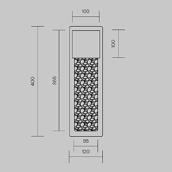 Настенный светильник Golthic MOD474WL-L20B3K