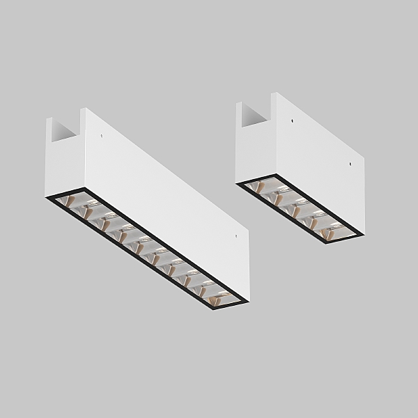 Трековый светильник Points O-TR01-2-S-10WW3K