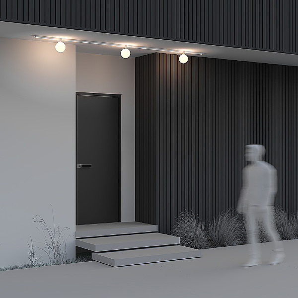 Трековый светильник Luna O-TR01-2-S-9WW3K