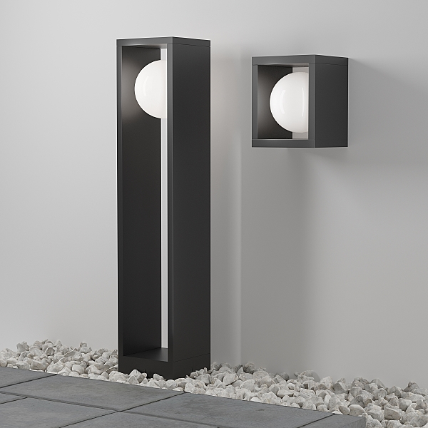 Настенный светильник Slate O483WL-L10GF3K