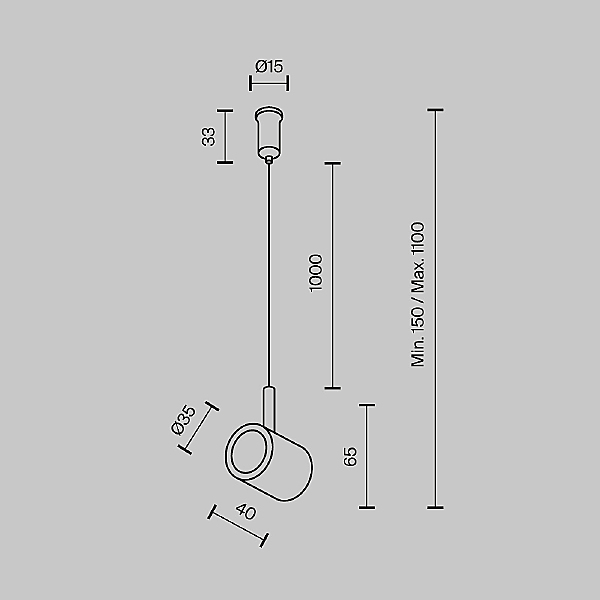 Монтажный элемент Tau TRA154CSW-1PT