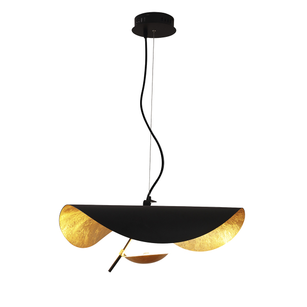 Светильник подвесной 8821 8821P/L black/gold