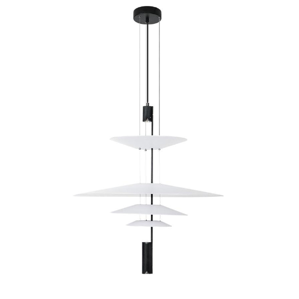 Светильник подвесной 9221P 9221P/4(L) black/white