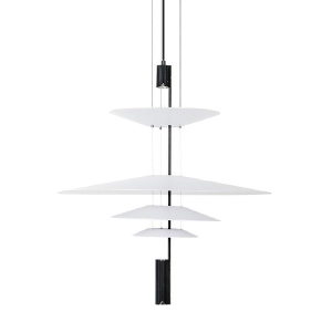 Светильник подвесной 9221P 9221P/4(L) black/white