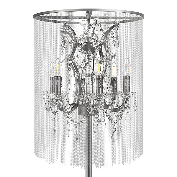 Торшер Vaille Crystal 10450F