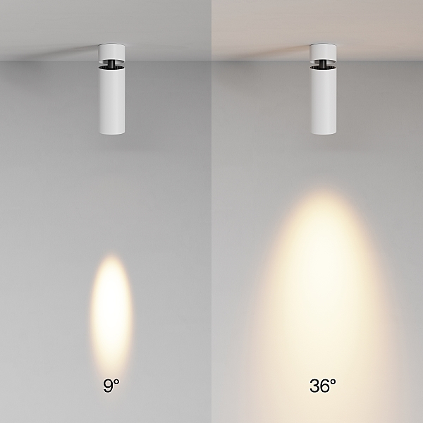 Светильник спот Focus LED C055CL-L12W2.7K-SS-W