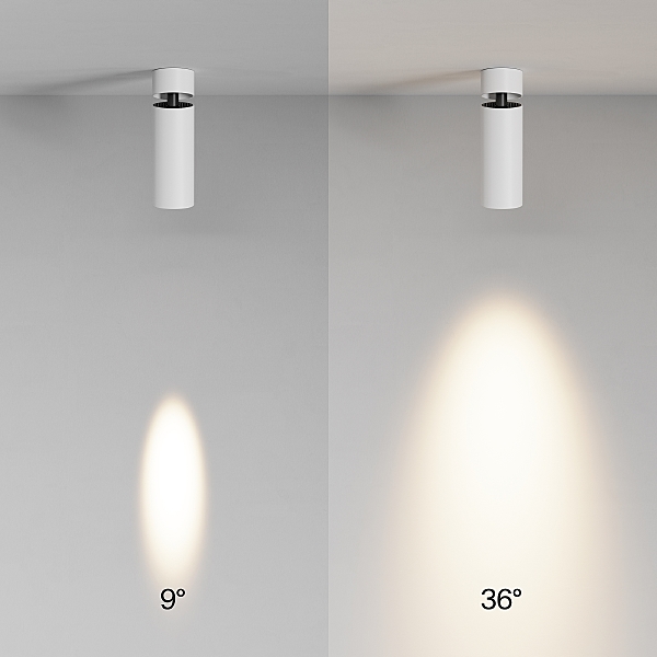 Светильник спот Focus LED C055CL-L12W3K-SS-W