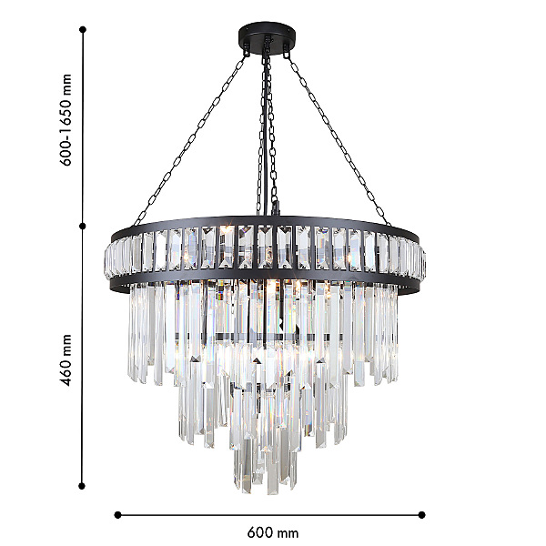 Подвесная люстра Preston 4731-12P