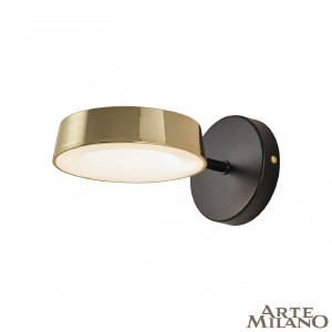 Настенное бра Ferrara71079 271079/1B BK/GD