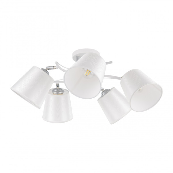 Потолочная люстра Napoli-0806 330806/5 WT+CR