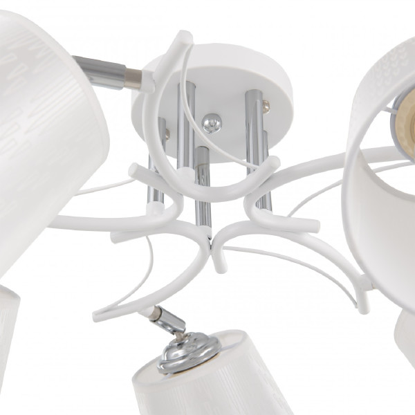 Потолочная люстра Napoli-0806 330806/5 WT+CR