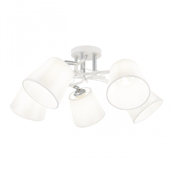 Потолочная люстра Napoli-0806 330806/5 WT+CR