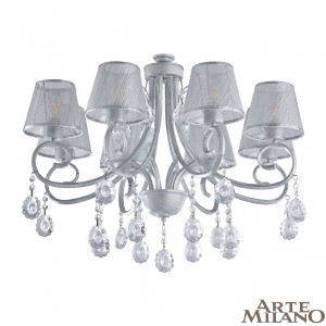 Потолочная люстра Amalfi-7146 337146/8 WT+SL