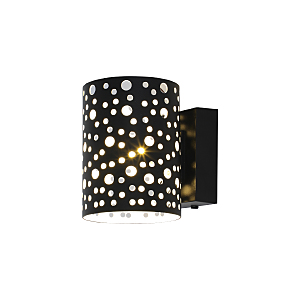 Уличный настенный светильник Setebos 30016W/01 Black