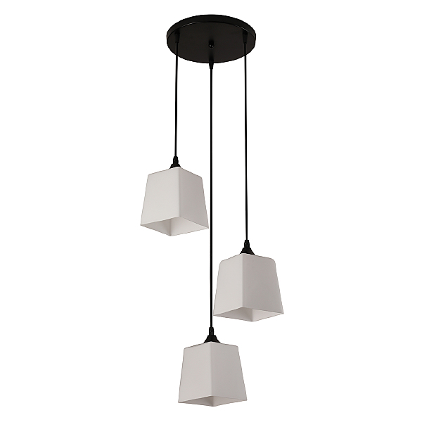Светильник подвесной Zen 160003/3P E27*60W Black ES0000027