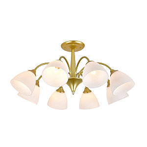 Потолочная люстра Ilex 150003/8R E27*60W Gold ES0000034