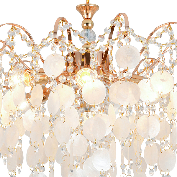 Подвесная люстра Marilume 140013/6P E27*60W Gold ES0000036