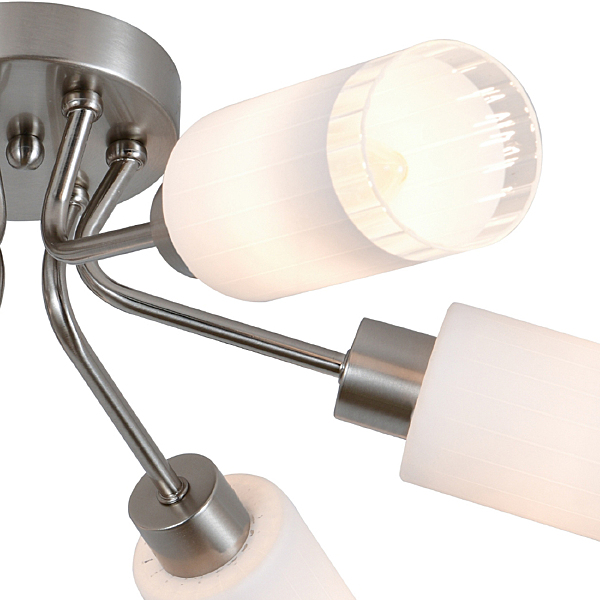 Потолочная люстра Muscari 150004/6C E14*40W Nickel ES0000042