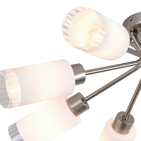 Потолочная люстра Muscari 150004/8C E14*40W Nickel ES0000043