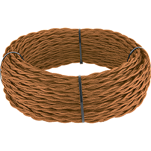 Ретро кабель Ретро кабель медный W6452649/ Ретро кабель витой 2х2,5 (медный) под заказ