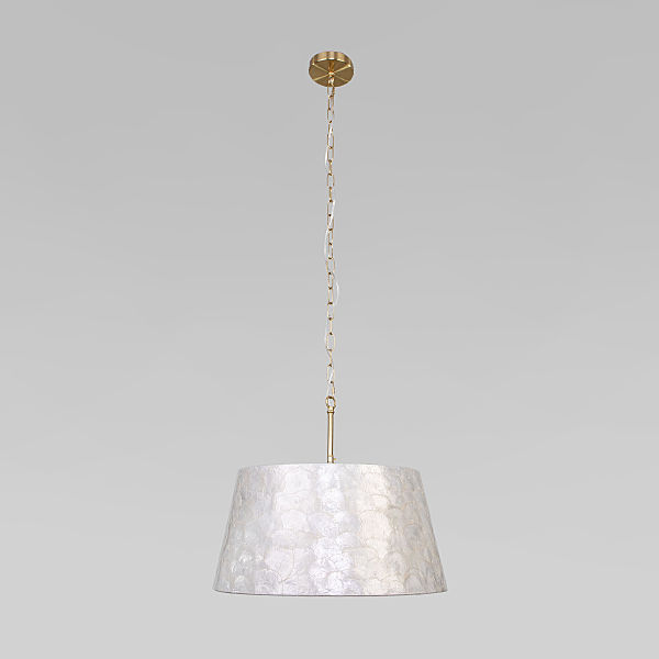 Подвесная люстра Pearl 101013/5 латунь/перламутр Smart