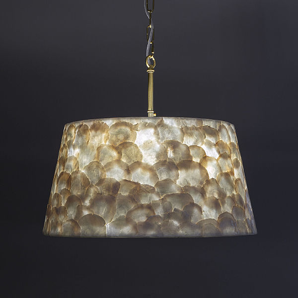 Подвесная люстра Pearl 101013/5 латунь/перламутр Smart