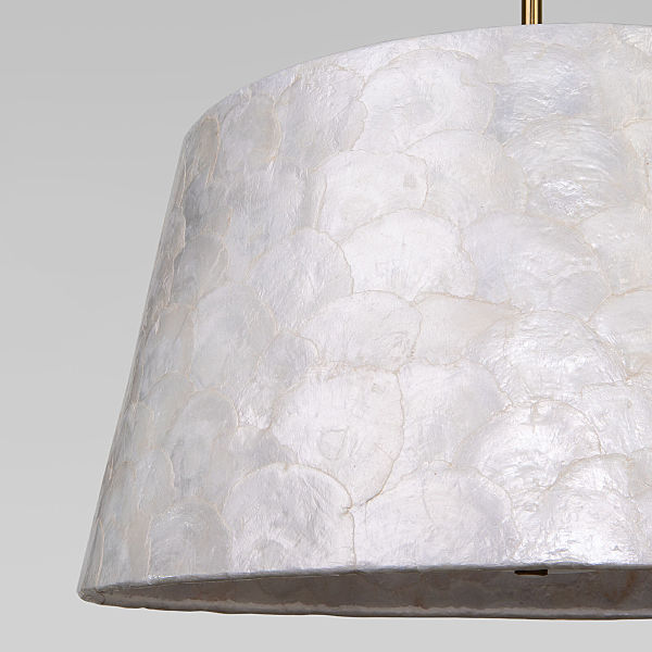 Подвесная люстра Pearl 101013/5 латунь/перламутр Smart