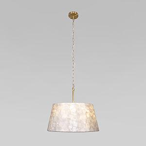 Подвесная люстра Pearl 101013/5 латунь/перламутр Smart