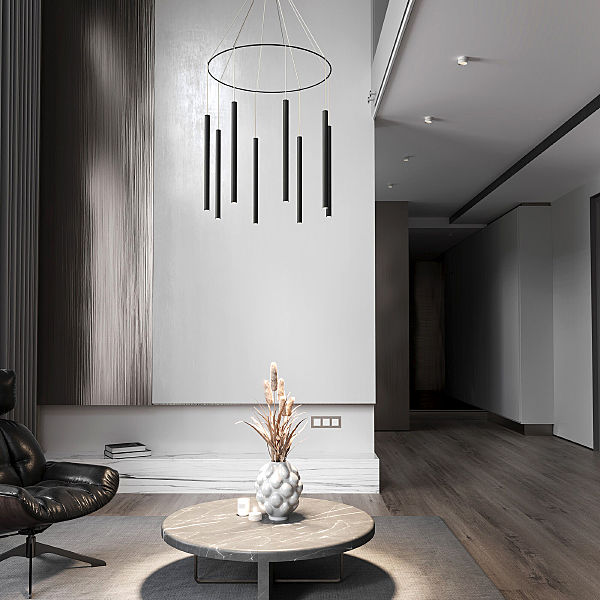 Подвесная люстра Pianto 301101 LED черный