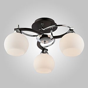 Потолочная люстра Larion 9654/3 хром/черный